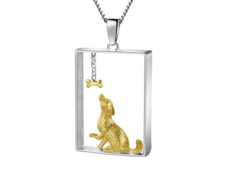 Dachshund Dog and Bone Pendant Sale