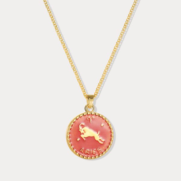 Aries Constellation Necklace Cheap