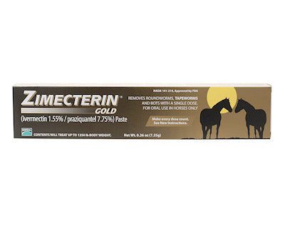 Horse Warehouse Zimecterin Gold Dewormer (1 Tube) Online Hot Sale