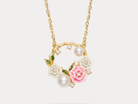 Wild Rose Garland Necklace Fashion