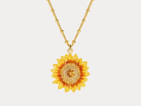 Sunflower Necklace Fashion