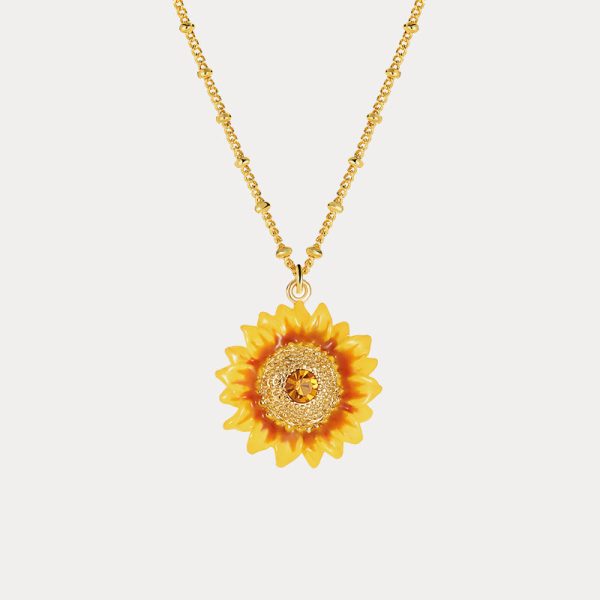 Sunflower Necklace Fashion