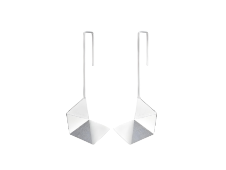 Origami Art Dangle Earrings Discount