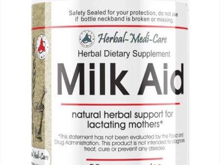 Herbal-Medi-Care Whole Food Milk Aid Vegetarian Capsules; 90-Count Online