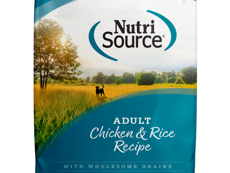 NutriSource® Adult Chicken & Rice Recipe Dry Dog Food Cheap