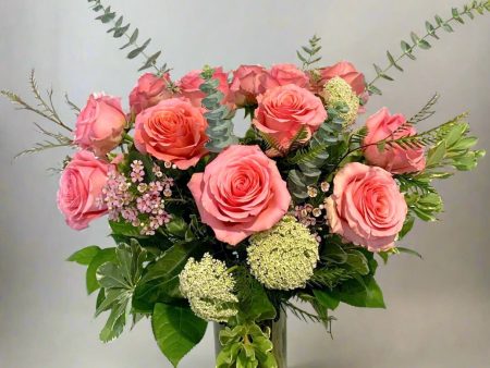 MV22 - Fabulous Pink Roses on Sale