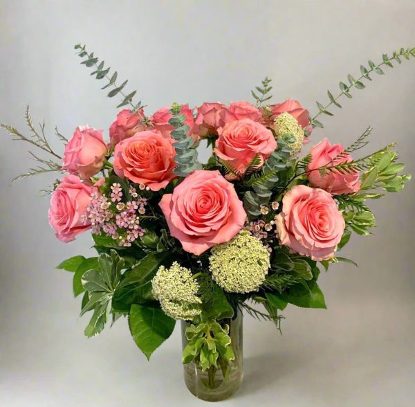 MV22 - Fabulous Pink Roses on Sale