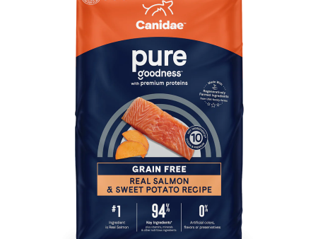 Canidae Grain Free PURE Salmon and Sweet Potato Recipe Dry Dog Food Cheap