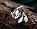 Spring in the Air Leaves Ring Online Hot Sale