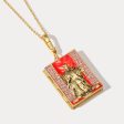 Tarot Locket Necklace-Justice Fashion