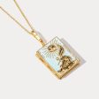 Tarot Locket Necklace-The Sun For Discount