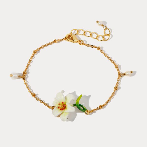 Lily Enamel Bracelet Online Hot Sale