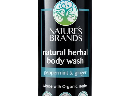 Herbal Choice Mari Organic Herbal Body Wash, Peppermint & Ginger For Discount