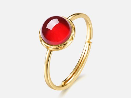 Garnet Ring Cheap