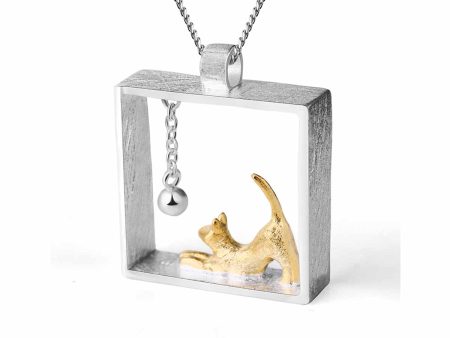 Playful Cat Pendant Supply