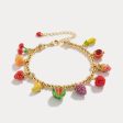 Fruit Basket Enamel Bracelet Online Sale