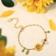 Sunflower Bee Bracelet on Sale