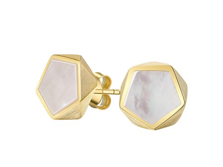 Pentagon Geometric Earring Cheap