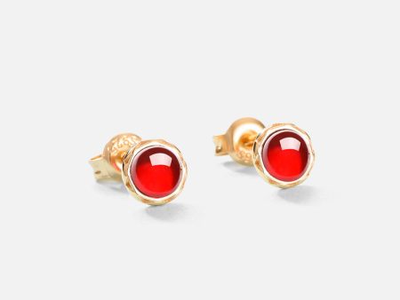 Garnet Earrings For Discount