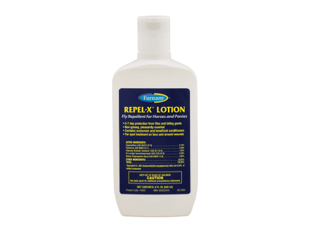 Farnam Repel-X® Lotion Fly Repellent for Horses and Ponies (8-oz) Online Hot Sale