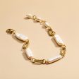 Baroque Pearl Chain Bracelet Cheap