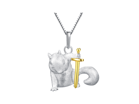 Warrior Squirrel Pendant Fashion