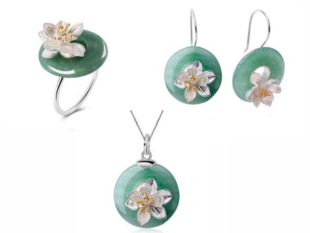 Lotus Whispers Jewelry Set Cheap