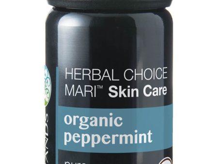 Herbal Choice Mari Organic Peppermint Essential Oil; 0.3floz Glass Online Hot Sale