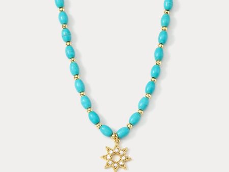 Turquoise Beaded Necklace Sale