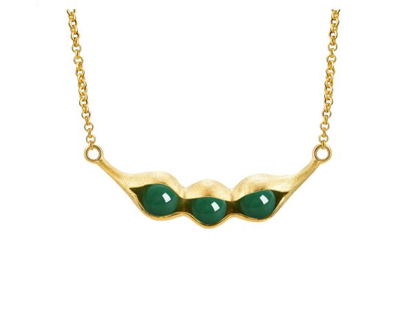 Peapod Necklace Fashion