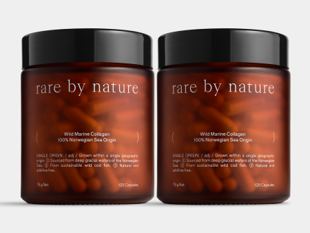 Wild Marine Collagen Capsules - 2 pack (60 days supply) Online now