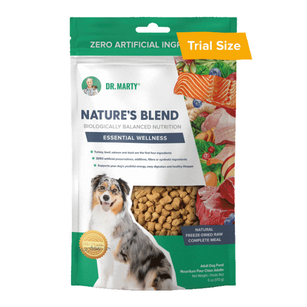 Dr. Marty Nature’s Blend Essential Wellness Premium Freeze-Dried Raw Dog Food Online