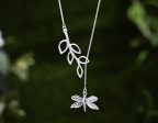 Dragonfly Leaves Necklace Sale