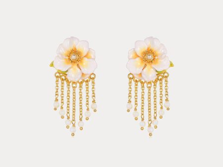 Jasmine Tassel Earrings For Sale