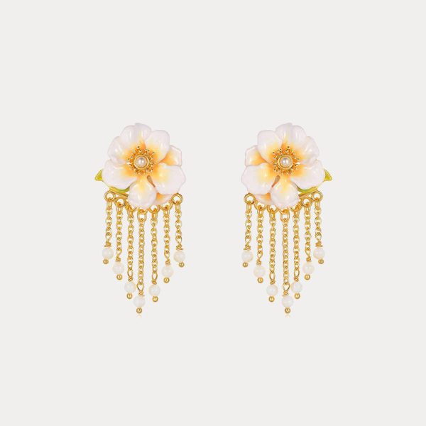 Jasmine Tassel Earrings For Sale