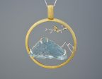 Blue Mountain Pendant Discount