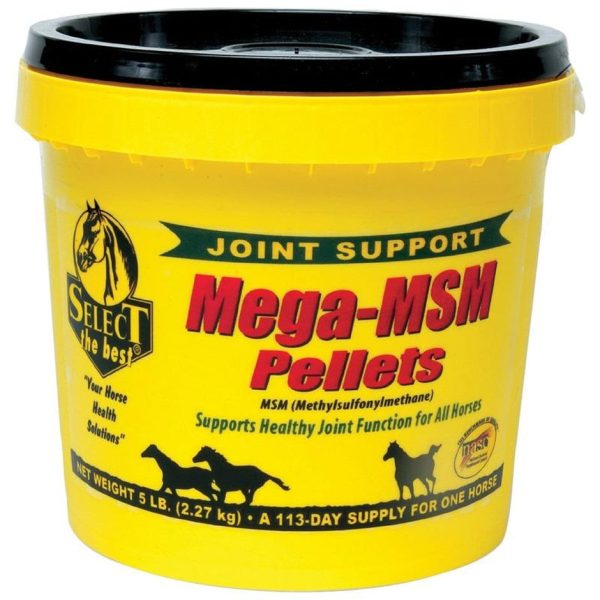 SELECT THE BEST MEGA-MSM PELLETS JOINT SUPPORT (5 LB-113 DAY) Fashion