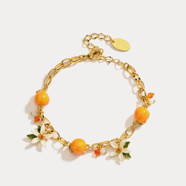 Orange Bracelet Fashion