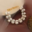 Double Strand Pearl Bracelet Cheap