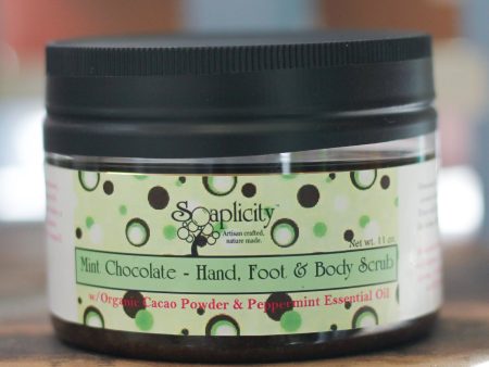 Mint Chocolate Hand, Foot & Body Sugar Scrub Online Sale