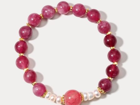 Purple Beaded Bracelets Fashion