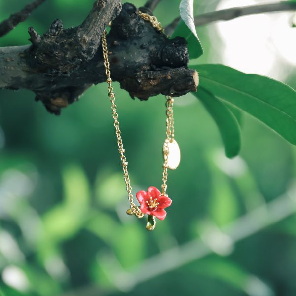 Begonia Flower Bracelet Hot on Sale