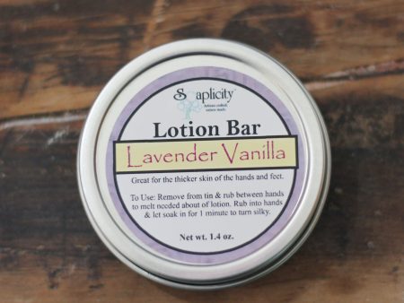 Lavender Vanilla Lotion Bar Online Sale