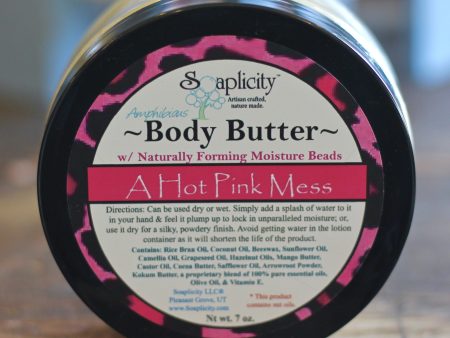 A Hot Pink Mess Body Butter For Discount