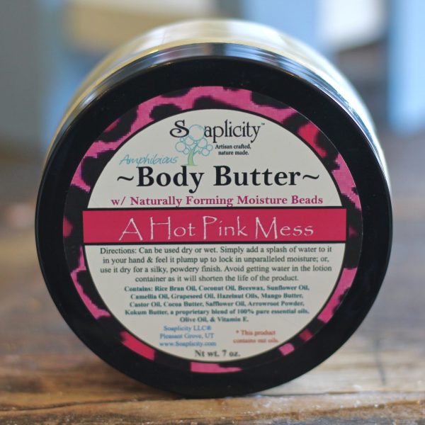 A Hot Pink Mess Body Butter For Discount