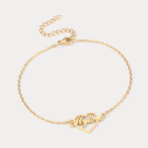 Personalized Heart Bracelets Online Sale