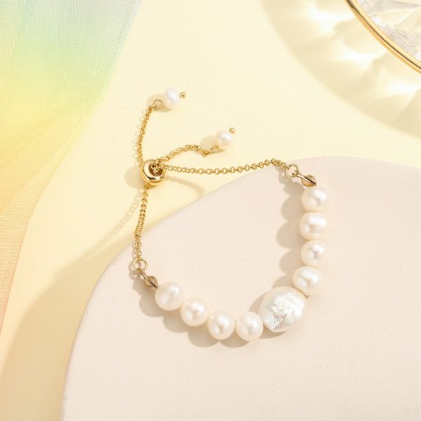 Baroque Pearl Bracelet on Sale