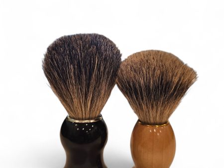 Qshave Pure Badger Hair Shaving Brush with Box - 2 Styles For Cheap