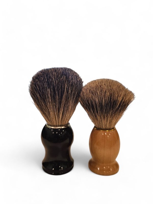 Qshave Pure Badger Hair Shaving Brush with Box - 2 Styles For Cheap