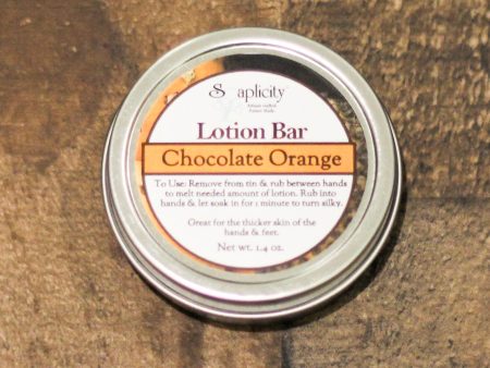 Chocolate Orange Lotion Bar Online Sale